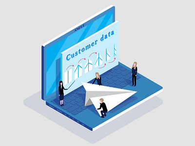 And another isometric illustration for a brand guide branding colorful art colorful design design illustration illustrator isometric vector