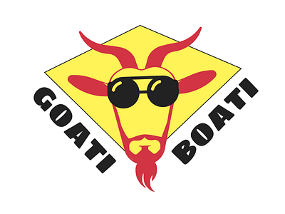 Man Goat Logo food goat logo meat