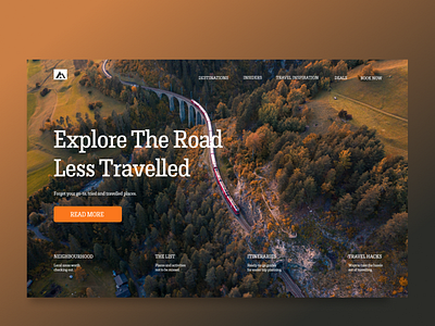 Explore Travel Web Design