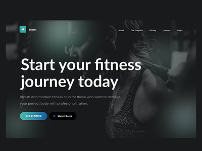 #Exploration - Fitness Website