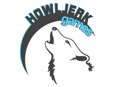 HowlJerk Games Logo app games howl iphone jerk logo mark wolf