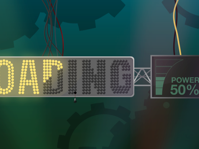 Game Loading Screen, Cog android design graphic iphone mobile ui ux