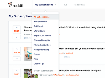 Reddit Redesign