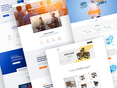 Websites 2019 landing page redesign ui ux web webdesign