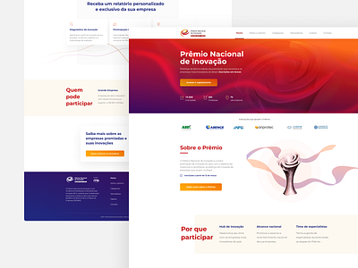 PNI - Redesign Website clean ui design interface orange ui ux web website