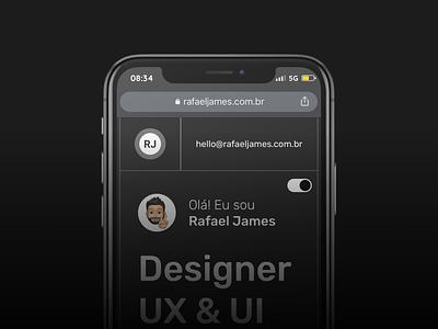 Portfolio black coming soon dark mode design interface portfolio ui ux web website