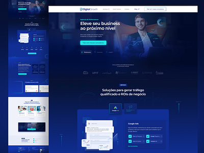 Digital Growth - Landing page