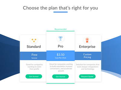 Pricing Page