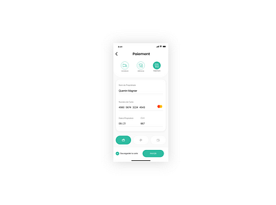 DAY 002 - CHECK OUT app minimal ui ux