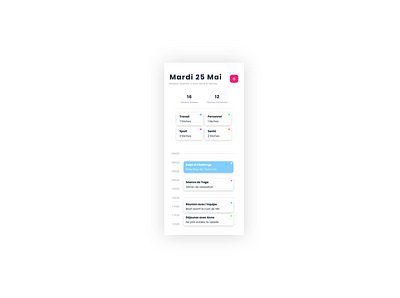 DAY 042 - TO DO LIST animation app branding design illustration minimal minimalist ui ux website