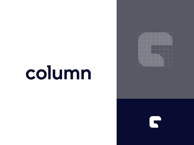 Brand | Column app brand branding design flat guidelines illustration logo minimal ui ux vector