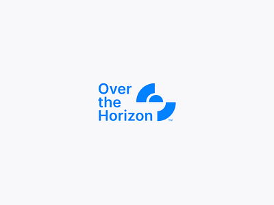 Logo | Over the Horizon 3d animation app branding design flat graphic design illustration logo minimal motion graphics ui ux vector