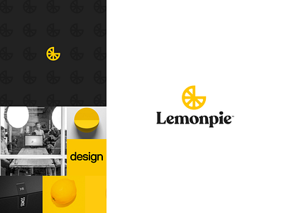 Brand | Lemonpie app brand branding design flat fruit illustration lemon logo minimal ui ux vector