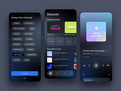 Podcast App Concept