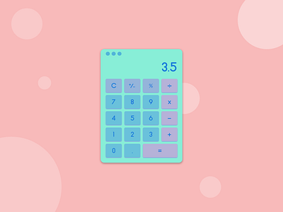 Daily UI | 004 - Calculator calculator daily ui 004 daily ui challenge