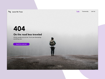 Daily UI | 008 - 404 Page 404 page daily ui 008 daily ui challenge