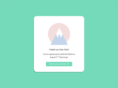 Daily UI | 016 - Popup Overlay