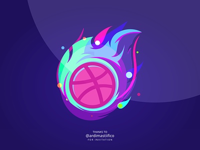 First Shot ! I'm Ready to Play ! colorfull fire first shot inkscape onfire shot vibrant