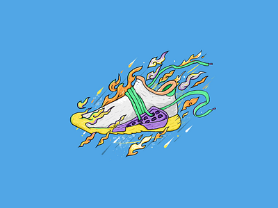 Sneaker Illustration by Herbanu on Dribbble