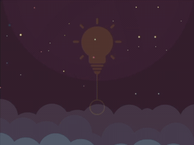 Hello Dribbble animation dribbble lighting