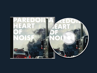 Paredoilia - Heart of Noise album art cd cd artwork cd cover futura bold heart of noise jewel case