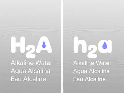 h2a Alkaline Water
