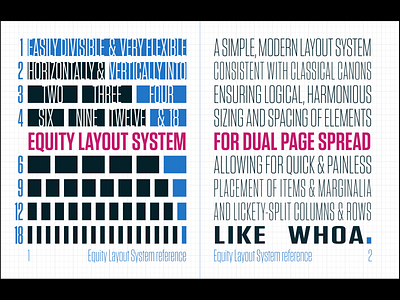 Equity Layout System a new canon canon canons of page construction design equity layout layout system page page layout solarized spread tungsten