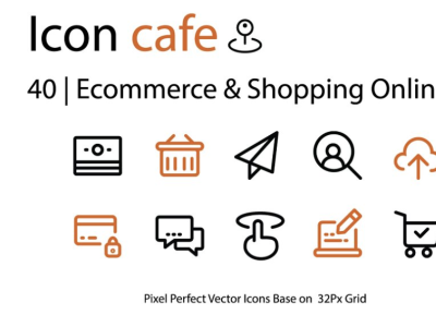 Ecommerce & Shopping Online Icons