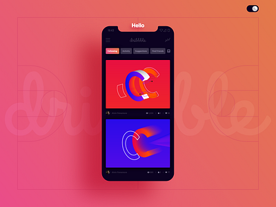 Hello Dribbble