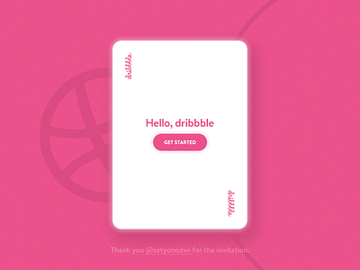 Hello Dribbble 👋🏻 debut debut shot design first shot hello dribble shot welcome welcome shot