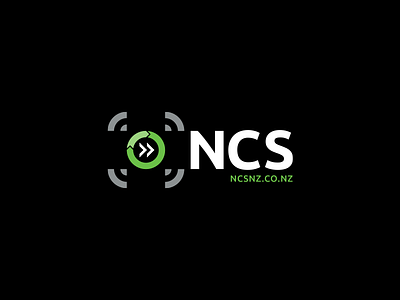 NCS Logo Final call communicate green nurse silver sound