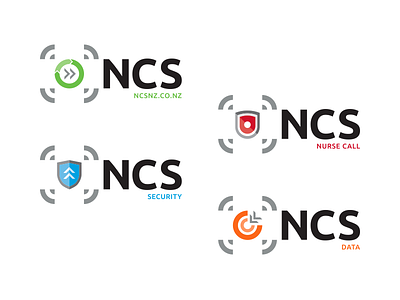 NCS Logo Suite call data nurse security shield