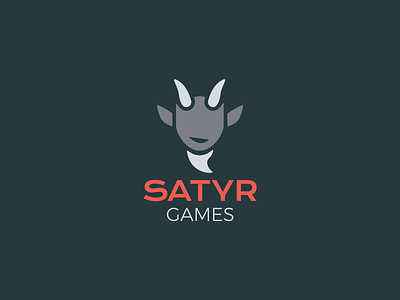 Satyr Games faun fun games games logo mythical satyr