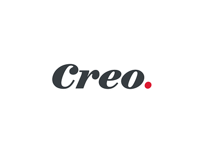 Creo Wordmark create creo rebrand wordmark