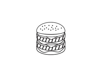 Burger Icon burger food icon
