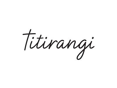 Titirangi church cross lettering titirangi