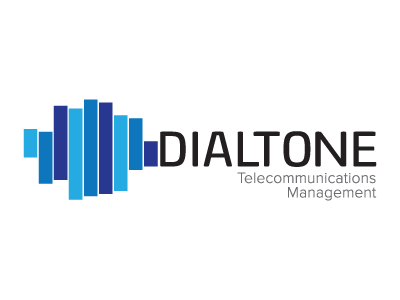 Dialtone Concept V2 communications cyan logo telecommunications telephone