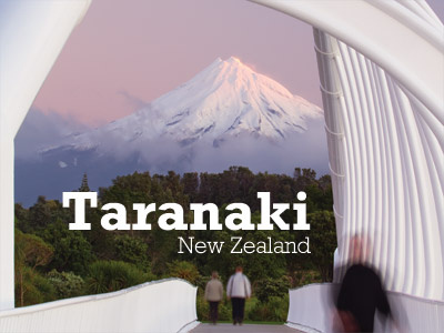 Taranaki New Zealand bridge forest mountain taranaki where i live