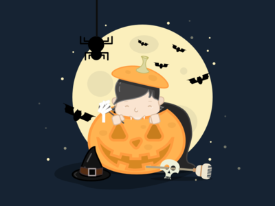 Halloween illustration