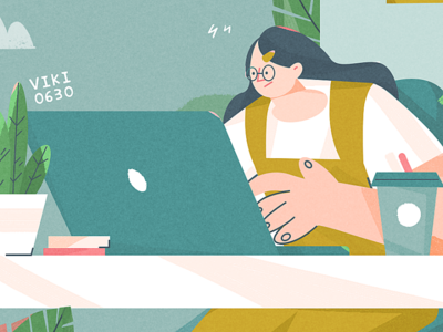 fighting by 小Q玩籽 on Dribbble