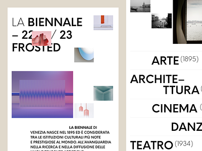 BIENNALE 22/23 – Italy