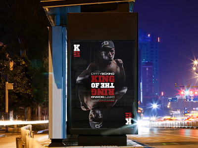 King of the Ring advert billboard boxing fight johannesburg jozi kickboxing mma ring south africa