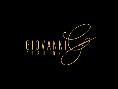 Giovanni Fashion design fashion identity logo mauritius minimal sewing simple taylor