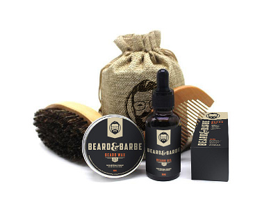 Beard & Barbe Packaging