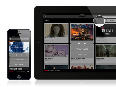 Vevo iOS Chromecast chromecast design google ipad iphone music vevo videos watch