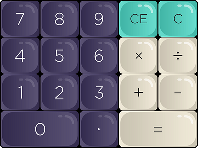 Daily UI #004 - Calculator Rebound 004 calculator daily ui