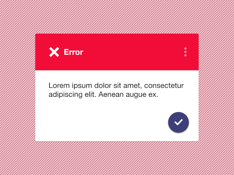 Daily UI #011 - Flash Message by Hannah Coughlin on Dribbble