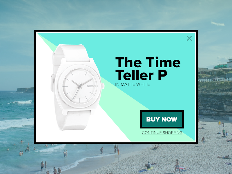 Daily UI #016 - Pop Up / Overlay 0016 dailyui overlay pop-up