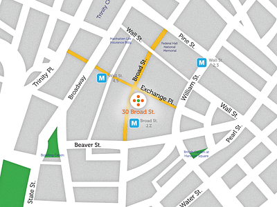 Daily UI #029 - Map 029 daily ui map nyc one medical wdfa