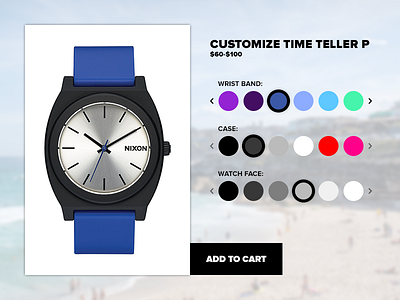 Daily UI #033 - Customize Product 033 customize daily ui product